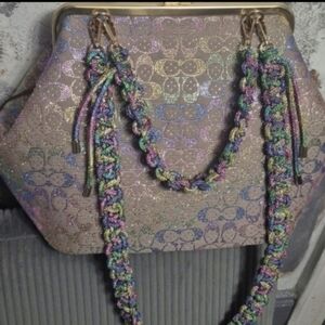 Irredescent Crystal Bag Strap (1 Left)